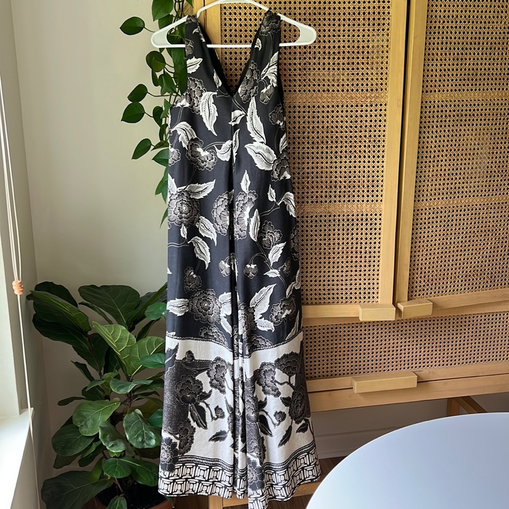 V neck maxi dress from Anthropologie